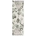 thumbnail image 1 of SAFAVIEH Adirondack Hortense Abstract Runner Rug, Ivory/Dark Green, 2'6" x 8', 1 of 7
