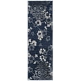 thumbnail image 1 of SAFAVIEH Adirondack Hortense Abstract Runner Rug, Navy/Silver, 2'6" x 8', 1 of 7