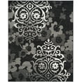thumbnail image 1 of SAFAVIEH Adirondack Hortense Floral Area Rug, Black/Silver, 8' x 10', 1 of 6
