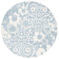 thumbnail image 1 of SAFAVIEH Adirondack Hortense Floral Area Rug, Grey/Ivory, 6'7" x 6'7" Round, 1 of 7