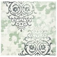 thumbnail image 1 of SAFAVIEH Adirondack Hortense Floral Area Rug, Ivory/Green, 4' x 4' Square, 1 of 8