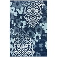 thumbnail image 1 of SAFAVIEH Adirondack Hortense Floral Area Rug, Navy/Aqua, 4'5" x 6'5", 1 of 8