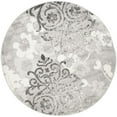 thumbnail image 1 of SAFAVIEH Adirondack Hortense Floral Area Rug, Silver/Ivory, 3' x 3' Round, 1 of 5