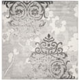 thumbnail image 1 of SAFAVIEH Adirondack Hortense Floral Area Rug, Silver/Ivory, 3' x 3' Square, 1 of 5