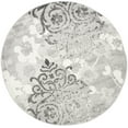 thumbnail image 1 of SAFAVIEH Adirondack Hortense Floral Area Rug, Silver/Ivory, 4' x 4' Round, 1 of 5