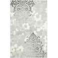 thumbnail image 1 of SAFAVIEH Adirondack Hortense Floral Area Rug, Silver/Ivory, 6' x 9', 1 of 5