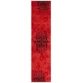 thumbnail image 1 of SAFAVIEH Adirondack Hortense Floral Runner Rug, Red/Black, 2'2" x 9', 1 of 8