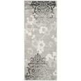 thumbnail image 1 of SAFAVIEH Adirondack Hortense Floral Runner Rug, Silver/Ivory, 2'6" x 6', 1 of 5