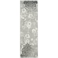 thumbnail image 1 of SAFAVIEH Adirondack Hortense Floral Runner Rug, Silver/Ivory, 2'6" x 8', 1 of 5