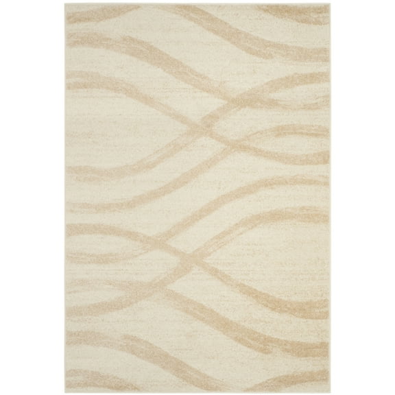 SAFAVIEH Adirondack Isidor Geometric Area Rug, Cream/Champagne, 6' x 9'