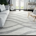 thumbnail image 1 of Safavieh Adirondack Isidor Geometric Swirls Area Rug, Cream/Gray, 8' x 8' Square, 1 of 12
