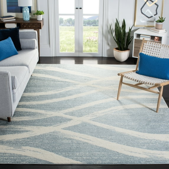 Safavieh Adirondack Isidor Geometric Swirls Area Rug, Cream/Slate, 10' x 14'