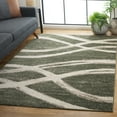 thumbnail image 1 of Safavieh Adirondack Isidor Geometric Swirls Area Rug, Dark Green/Ivory, 6' x 6' Square, 1 of 15
