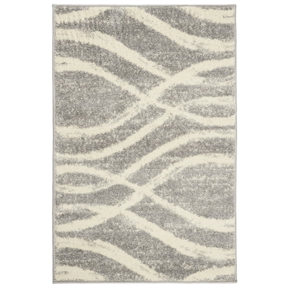 SAFAVIEH Adirondack Isidor Geometric Area Rug, Grey/Cream, 2'6" x 4'