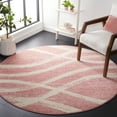 thumbnail image 1 of Safavieh Adirondack Isidor Geometric Swirls Area Rug, Rose/Cream, 4' x 4' Round, 1 of 9