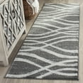 thumbnail image 1 of Safavieh Adirondack Isidor Geometric Swirls Runner Rug, Charcoal/Ivory, 2'6" x 6', 1 of 10