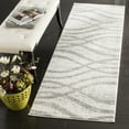 thumbnail image 1 of Safavieh Adirondack Isidor Geometric Swirls Runner Rug, Cream/Gray, 2'6" x 8', 1 of 9