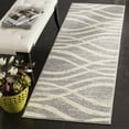 thumbnail image 1 of Safavieh Adirondack Isidor Geometric Swirls Runner Rug, Gray/Cream, 2'6" x 8', 1 of 10