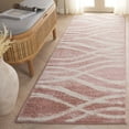 thumbnail image 1 of Safavieh Adirondack Isidor Geometric Swirls Runner Rug, Rose/Cream, 2'6" x 6', 1 of 9