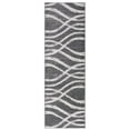 thumbnail image 1 of SAFAVIEH Adirondack Isidor Geometric Swirls Runner Rug, Charcoal/Ivory, 2'6" x 22', 1 of 12