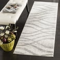 thumbnail image 1 of Safavieh Adirondack Isidor Geometric Swirls Runner Rug, Cream/Gray, 2'6" x 18', 1 of 9