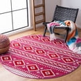 thumbnail image 1 of SAFAVIEH Adirondack Jayme Southwest Area Rug, Fuchsia/Ivory, 6' x 6' Round, 1 of 10