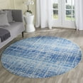 thumbnail image 1 of SAFAVIEH Adirondack Kiersten Abstract Faded Area Rug, Blue/Silver, 4' x 4' Round, 1 of 6
