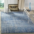 thumbnail image 1 of Safavieh Adirondack Kiersten Abstract Area Rug, Blue/Silver, 4' x 4' Square, 1 of 12