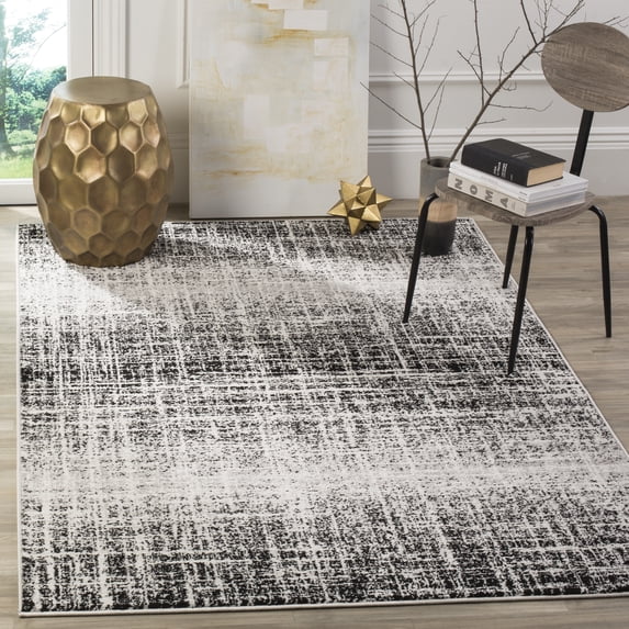 Safavieh Adirondack Kiersten Abstract Area Rug, Ivory/Black, 4' x 6'