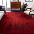 thumbnail image 1 of Safavieh Adirondack Kiersten Abstract Area Rug, Red/Black, 10' x 14', 1 of 13