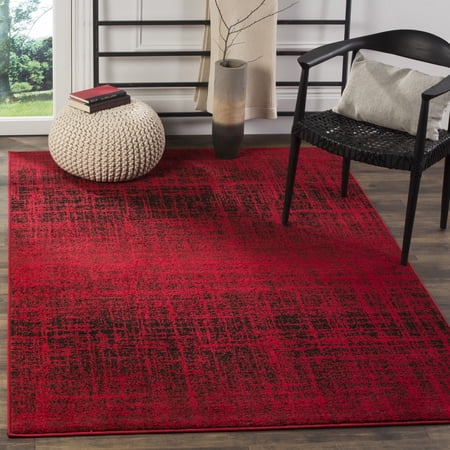 Safavieh Adirondack Kiersten Abstract Area Rug, Red/Black, 5'1" x 7'6"