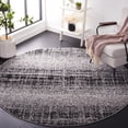 thumbnail image 1 of Safavieh Adirondack Kiersten Abstract Area Rug, Silver/Black, 4' x 4' Round, 1 of 9