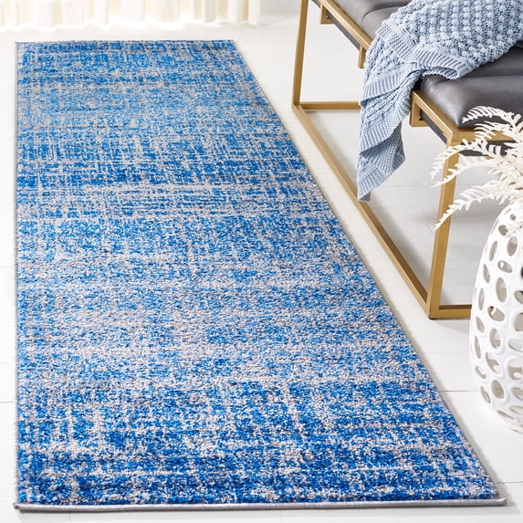 Safavieh Adirondack Kiersten Abstract Runner Rug, Blue/Silver, 2'6" x 16'