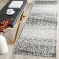 thumbnail image 1 of SAFAVIEH Adirondack Kiersten Abstract Faded Runner Rug, Silver/Black, 2'6" x 10', 1 of 6