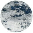 thumbnail image 1 of SAFAVIEH Adirondack Ladonna Abstract Area Rug, Navy/Grey, 4' x 4' Round, 1 of 7