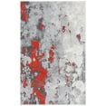thumbnail image 1 of SAFAVIEH Adirondack Ladonna Abstract Area Rug, Orange/Grey, 4' x 6', 1 of 3