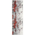 thumbnail image 1 of SAFAVIEH Adirondack Ladonna Abstract Runner Rug, Orange/Grey, 2'6" x 8', 1 of 3
