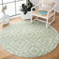 thumbnail image 1 of Safavieh Adirondack Lecia Geometric Area Rug, Green/Ivory, 6' x 6' Round, 1 of 11