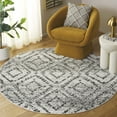 thumbnail image 1 of Safavieh Adirondack Lecia Geometric Area Rug, Ivory/Dark Green, 6' x 6' Round, 1 of 10