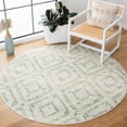 thumbnail image 1 of Safavieh Adirondack Lecia Geometric Area Rug, Ivory/Green, 4' x 4' Round, 1 of 11