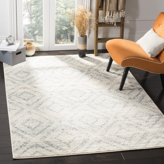 Safavieh Adirondack Lecia Geometric Area Rug, Ivory/Light Blue, 2'6" x 4'