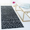 thumbnail image 1 of Safavieh Adirondack Lecia Geometric Runner Rug, Black/Ivory, 2'6" x 12', 1 of 10