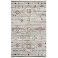 thumbnail image 1 of SAFAVIEH Adirondack Lesleigh Geometric Area Rug, Light Grey/Red, 3' x 5', 1 of 6