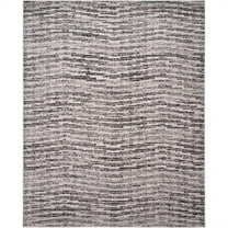 SAFAVIEH Adirondack Linnette Abstract Area Rug, Black/Silver, 5'1" x 7'6"