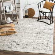SAFAVIEH Adirondack Linnette Abstract Area Rug, Ivory/Silver, 2'6" x 4'