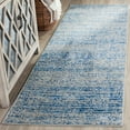 thumbnail image 1 of SAFAVIEH Adirondack Linnette Abstract Runner Rug, Blue/Silver, 2'6" x 20', 1 of 6