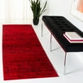 thumbnail image 1 of SAFAVIEH Adirondack Linnette Abstract Runner Rug, Red/Black, 2'6" x 18', 1 of 9
