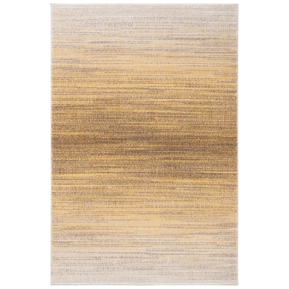 SAFAVIEH Adirondack Maris Abstract Area Rug, Gold/Ivory, 5'1" x 7'6"