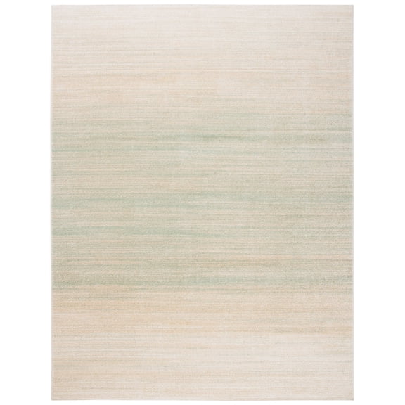 SAFAVIEH Adirondack Maris Abstract Area Rug, Green/Ivory, 11' x 15'