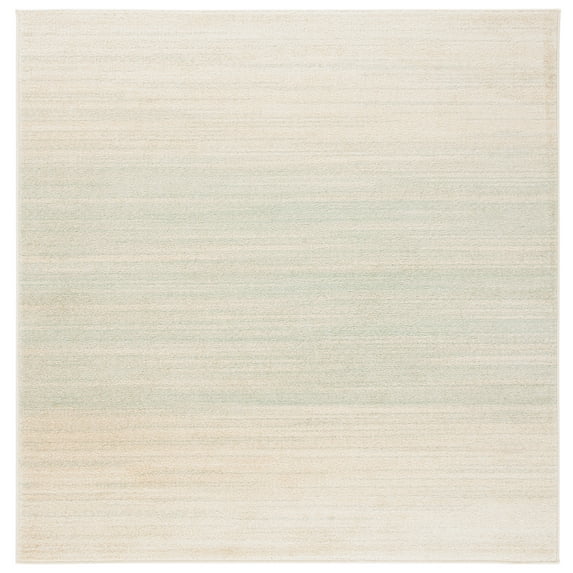 SAFAVIEH Adirondack Maris Abstract Area Rug, Green/Ivory, 6' x 6' Square